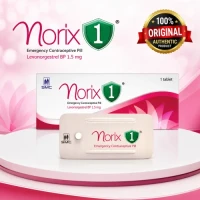 Norix 1 Emergency Contraceptive Pill 1.5mg | 1 Tablet | Levonorgestrel Emergency Birth Control Pill | Original SMC Bangladesh